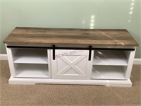 Walker Edison Sliding Barn Door Entry Bench