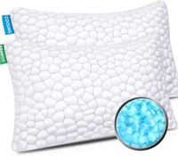 NEW $77 Queen Cooling Bed Pillows 2 Pack
