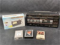 Sears Dual Cassette Player, Selena Cassette & More