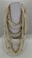 Multi-Strand Chico's Pearl Necklace