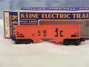 K-Line Illinois Central O Gauge Hopper Car