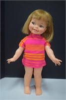 1967 Ideal, Giggles Doll w/ Original Clothes,Works