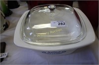 CORNING CASSEROLE W/ LID