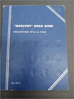 MERCURY HEAD DIME COLLECTION 1916-1945