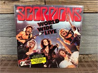 Scorpions World Wide Live SEALED PROMO RECORD