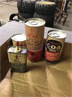 ASSORTED ARCHER OIL CANS