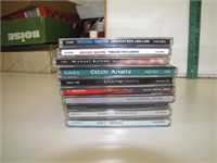 10 CD's (Michael Bolton, Celtic Angels and more)
