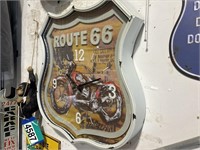 Route 66 Wall Clock