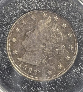 1883 Liberty Head V Nickel