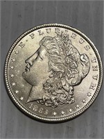 1885 BU+Morgan Silver Dollar