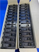 LOT OF 24 CIRCUIT BREAKERS 50 AMP