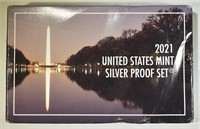 2021 U.S. MINT SILVER PROOF SET