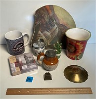 Lot of Misc Items Inc. Mugs and Coasters
