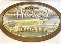 * Pete's Wicked Summer Brew Beer Mirror