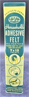 Old Household Adhesive Felt Tin