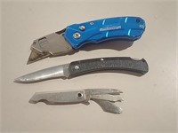 Three Knives Incl. Mastercraft