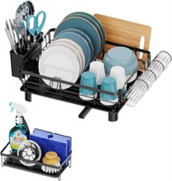 GSlife Dish Drying Rack & Caddy - Medium