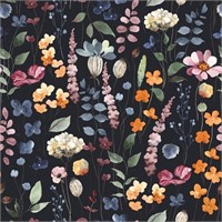 P934  VEELIKE Pressed Flowers Wallpaper 17.7x35