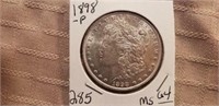 1898P Morgan Dollar MS64