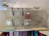 8 Candy / Nut Self Serve Containers