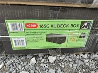 Keter XL deck box- brown