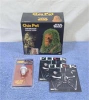 Star Wars collectable items.