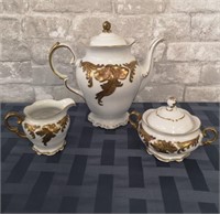 Teapot trio, Wawel made in Poland.