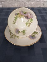 RARE signed Royal Doulton cup and saucer