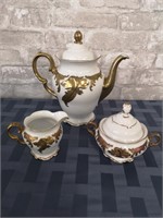 Teapot trio, Wawel made in Poland.