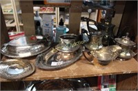 LOT - SILVERPLATED ITEMS
