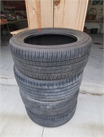 Stack of 18 inch tires
