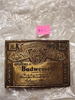 Budweiser Belt Buckle