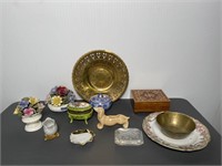 Miscellaneous Grouping China and music box