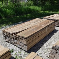 96 pcs. 2" x 6" x 8' CEDAR LUMBER