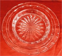 11 - SIGNED CRYSTAL PLATTER 11"DIA (F53)