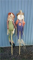 Mr & Mrs  Scarecrow