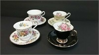 Vintage Tea Cups & Saucers Paragon, Royal Vale,