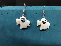 Happy Ghost Earrings NIP 1 "