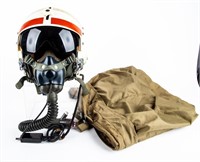 Sierra APH-6/A Flight Helmet With Oxygen Mask