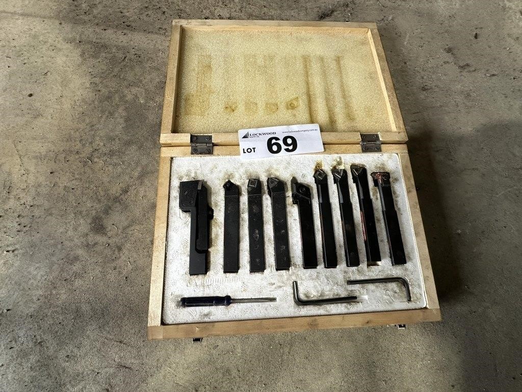 9 Steel Lathe Tool Holders