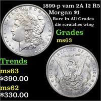 1899-p vam 2A I2 R5 Morgan $1 Grades Select Unc