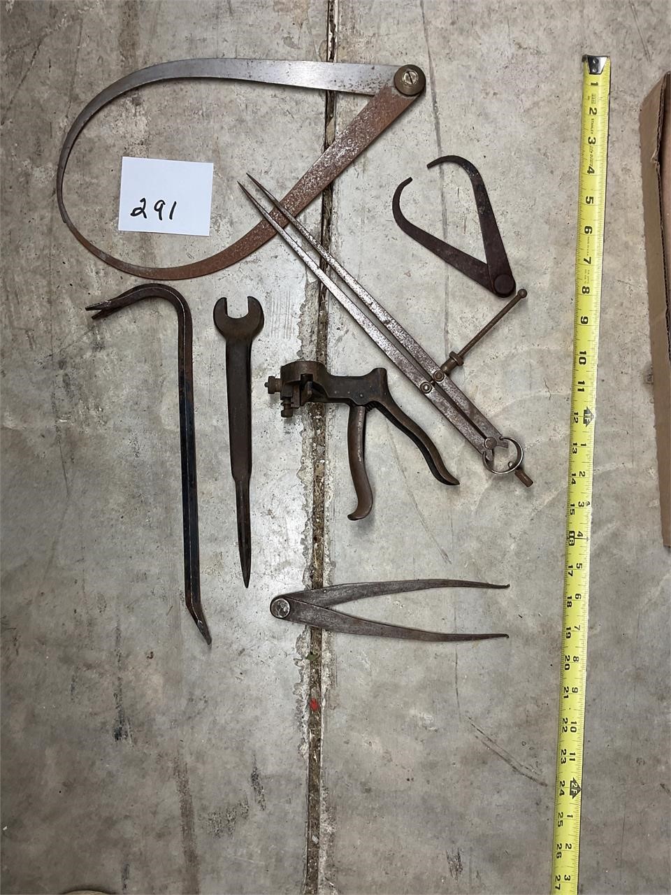 Old miscellaneous tools.