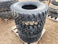 (4) BFGoodrich 37x12.50R16.5LT Tires