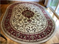 Barclays Medallion 6’7"x9’6” Oval Rug