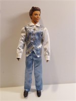 Bad Boy Ken Doll In Silk Tux. The Doll Underneath
