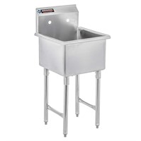 DuraSteel Utility 1 Compartment Sink 18x18