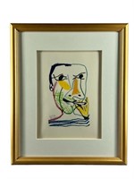 After Pablo Picasso Framed Lithograph