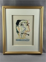 After Pablo Picasso Framed Lithograph