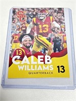 Caleb Williams USC Rookie Promo Card