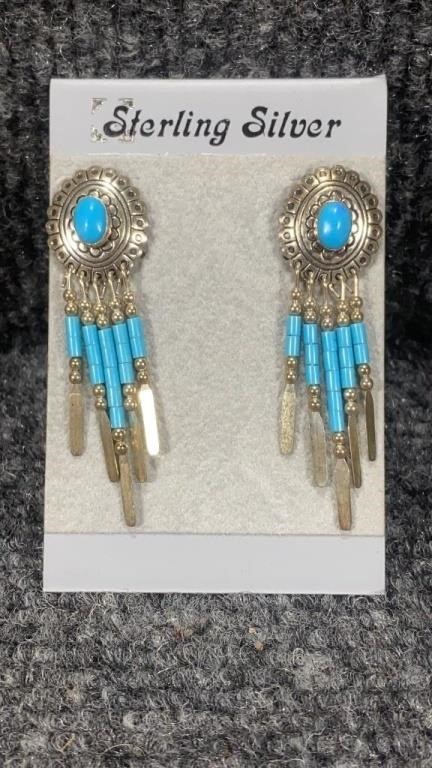 Jewelry #16 Gold, Silver, Native American, Navajo, Turquoise